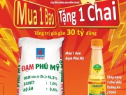 “Đạm Phú Mỹ - Đồng hành sẻ chia” với 2 triệu chai dầu ăn tặng bà con nông dân