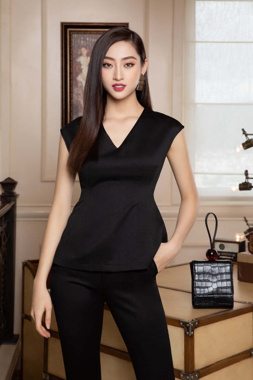 Lương Thuỳ Linh “lột xác” với hình tượng girl boss trong bộ ảnh mới