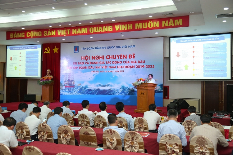 pvn to chuc hoi nghi chuyen de du bao va danh gia tac dong cua gia dau