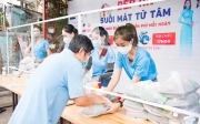 Các Hoa hậu nấu 15.000 suất ăn cho bà con nghèo tại TP.HCM