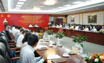 Đoàn công tác của Quốc hội làm việc với Petrovietnam và Vietsovpetro