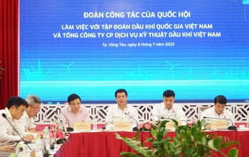 Đoàn công tác của Quốc hội làm việc với Petrovietnam, PTSC