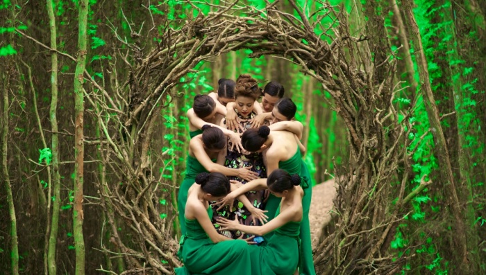 hoa than doc dao cua hoang thuy linh trong banh troi nuoc