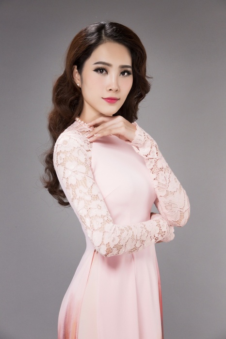 Hoa khôi Nam Em mang áo dài Việt đến Miss Earth 2016 tin nhap 20160806073719