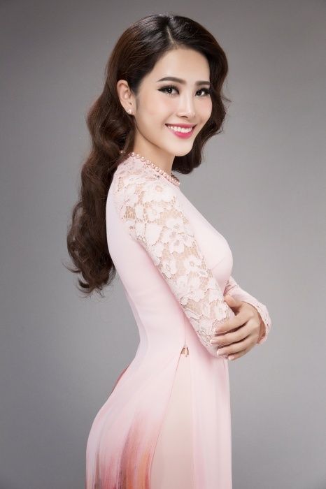 Hoa khôi Nam Em mang áo dài Việt đến Miss Earth 2016 tin nhap 20160806073719