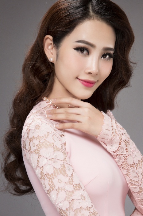 Hoa khôi Nam Em mang áo dài Việt đến Miss Earth 2016 tin nhap 20160806073719