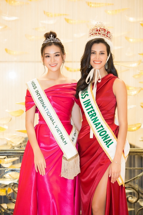 Á hậu Tường San tham dự Miss International 2019