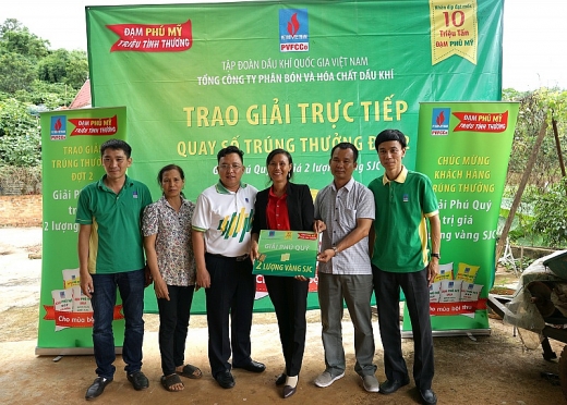 pvfcco tiep tuc trao giai vang cho khach hang