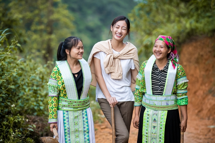 Dự án nhân ái “nặng ký” của hoa hậu Lương Thuỳ Linh ở Cao Bằng