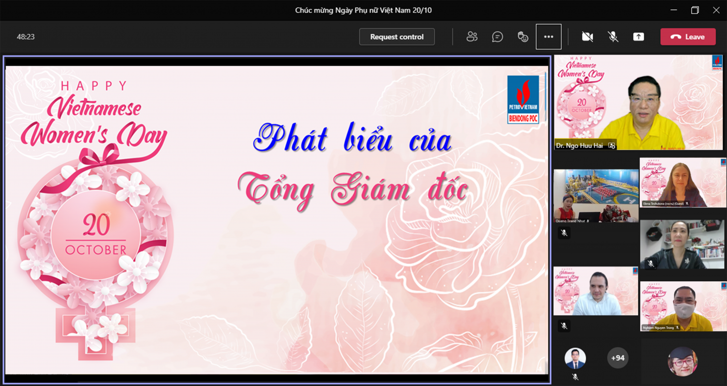 Phụ nữ BIENDONG POC - Giỏi việc Dầu khí, đảm việc nhà