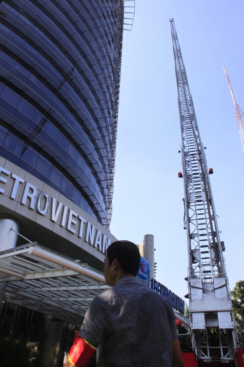 dien tap chua chay tai toa nha petrovietnam tai tp hcm