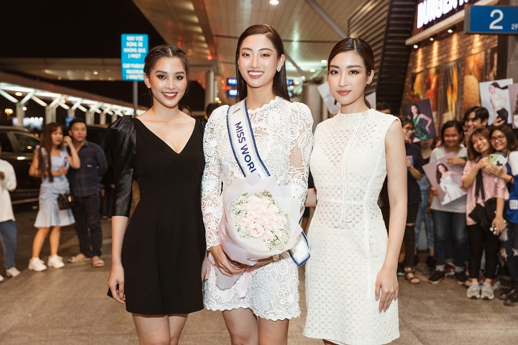 Hoa hậu Lương Thùy Linh chính thức sang Anh tham dự Miss World 2019