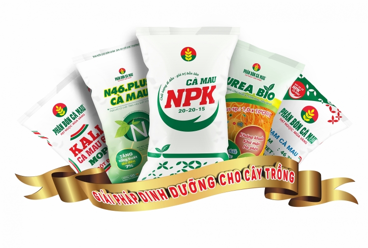 Phân bón Cà Mau nhận giải Thương hiệu quốc gia