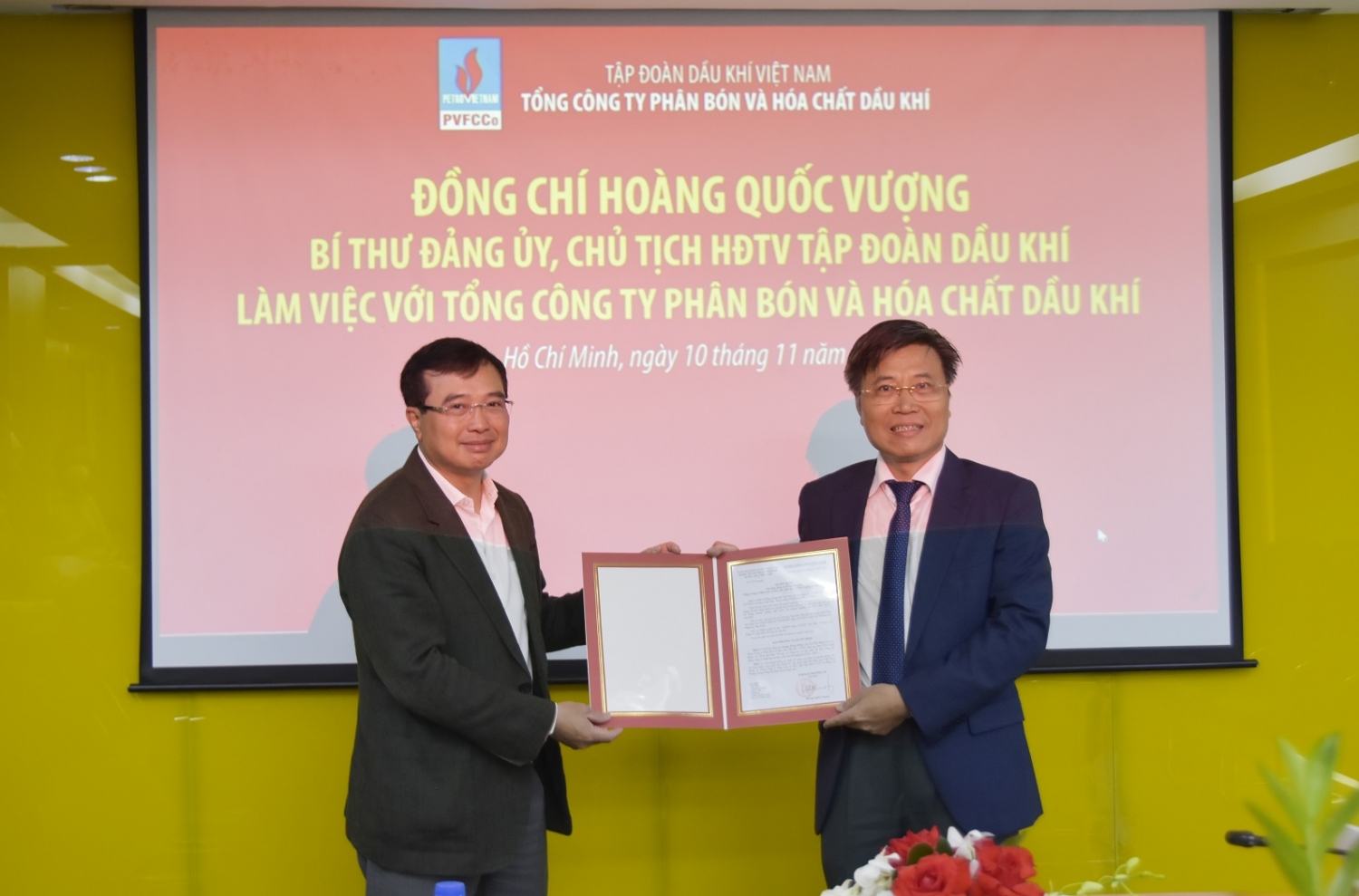 Các sự kiện nổi bật của Petrovietnam trong tuần từ 7/11 đến 14/11/2021