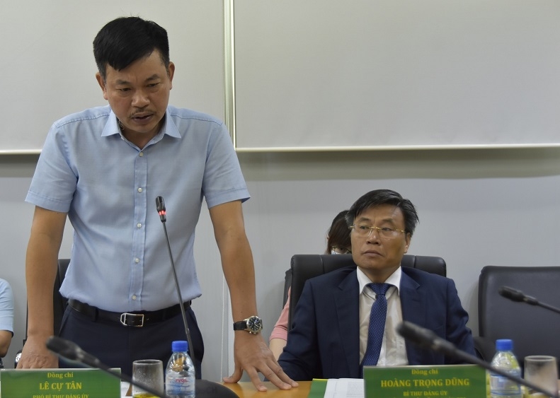 Chủ tịch HĐTV Petrovietnam Hoàng Quốc Vượng làm việc với PVFCCo