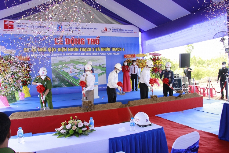 Khởi công san lấp mặt bằng xây dựng Nhà máy Điện Nhơn Trạch 3 và 4