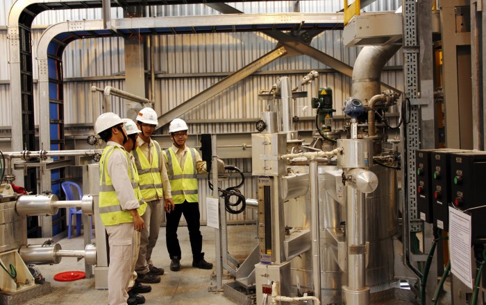 can canh xuong ufc85 truoc ngay khanh thanh