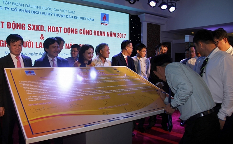 ptsc hoan thanh tot ke hoach san xuat kinh doanh nam 2017