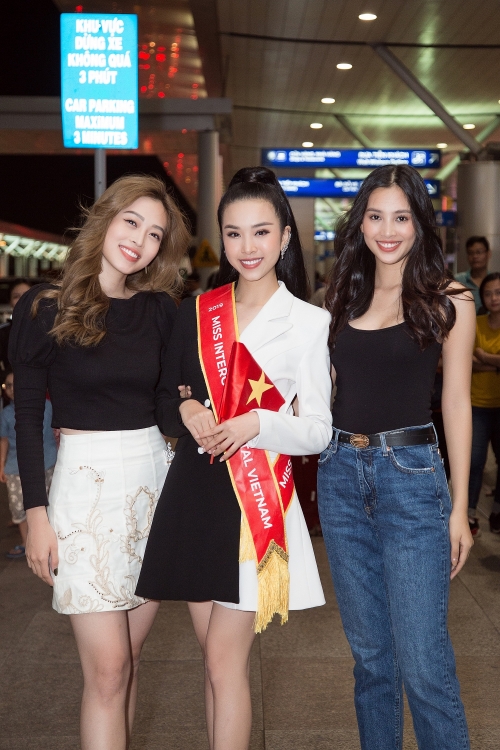 Á hậu Thuý An chính thức lên đường sang Ai Cập dự thi Miss Intercontinental