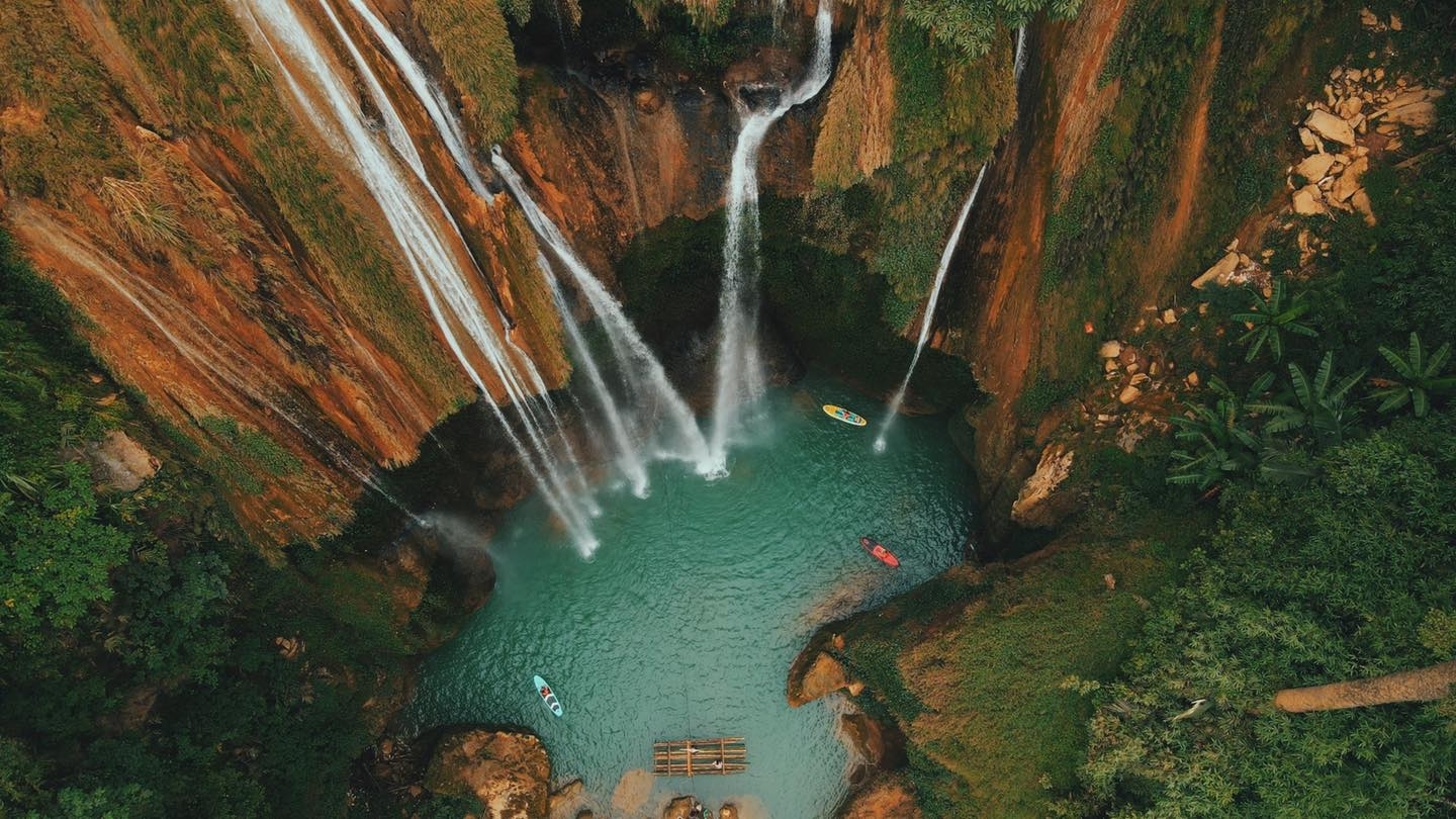 SUP rowing - A new experience on Moc Chau plateau
