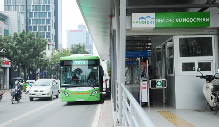 su dung ve dien tu thong minh cho tuyen xe buyt brt