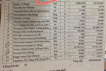 Đơn thuốc ung thư gần 130 triệu đồng: Bệnh viện K khẳng định hoàn toàn hợp lý