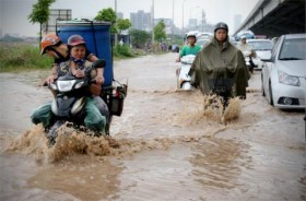 Vì sao đường vành đai 3 ngập úng?