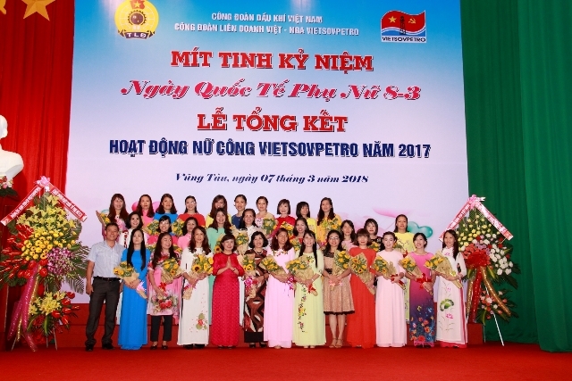 ban nu cong vietsovpetro ky niem ngay quoc te phu nu 83