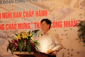 Hội nghị BCH Công đoàn mở rộng chào mừng Tháng công nhân 2014