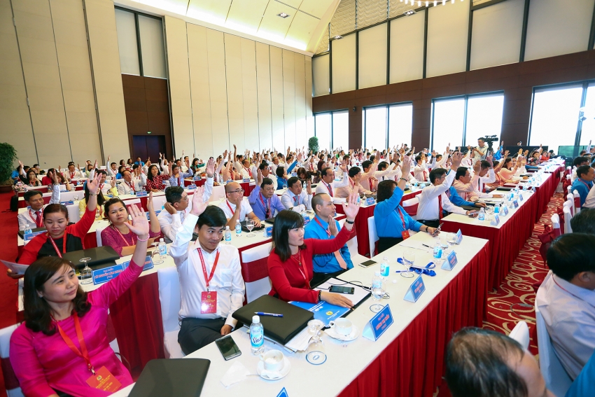 be mac dai hoi cong doan dau khi viet nam lan thu vi nhiem ky 2018 2023