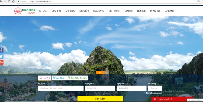 den ninh binh du lich thong minh