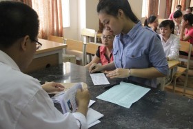 Ngày đầu làm thủ tục thi: Lượng thí sinh "ảo" còn cao