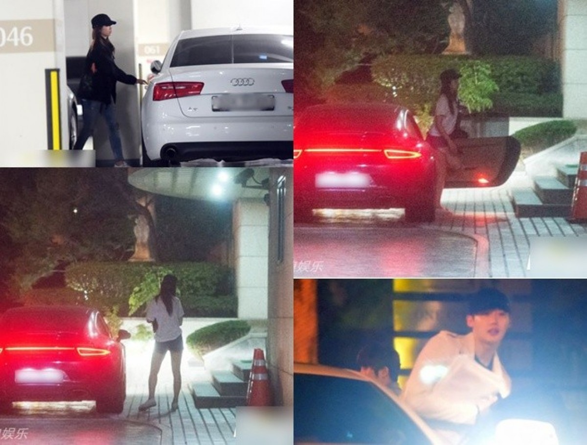 Hình ảnh hẹn hò do Dispatch cung cấp