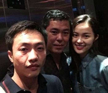 Cường Đôla công khai tình cảm với Hạ Vi