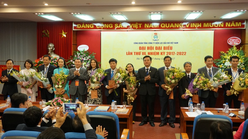 dai hoi dai bieu cong doan pv power khoa iii nhiem ky 2017 2022