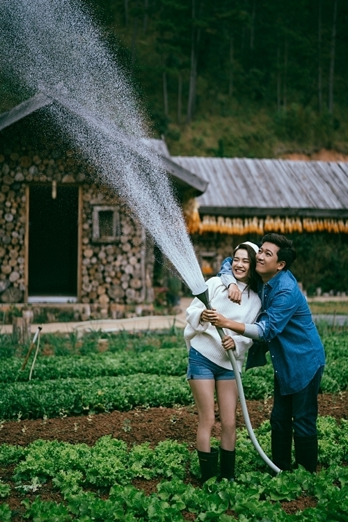 nha phuong truong giang khoe bo anh ngot ngao trong dip valentine
