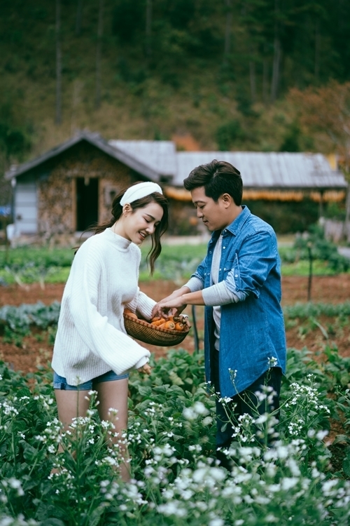 nha phuong truong giang khoe bo anh ngot ngao trong dip valentine
