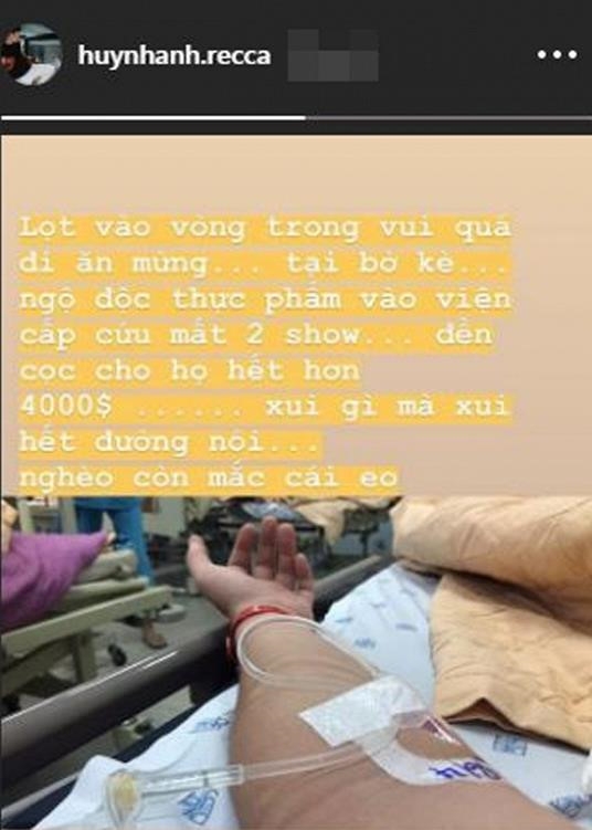 dien vien huynh anh phan hoi ve viec nhan 50 catse xong bung vai
