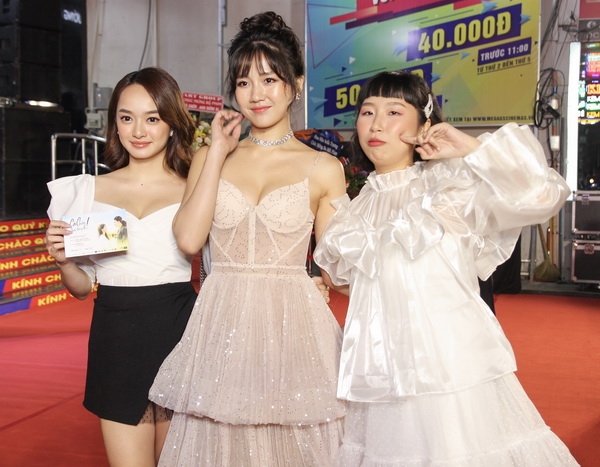 kaity nguyen rang ro mung ban than kieu trinh trang hi ra mat phim moi