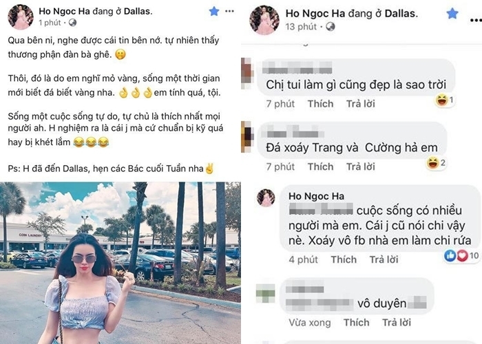 ho ngoc ha bi nghi da xoay chuyen tinh cuong do la dam thu trang