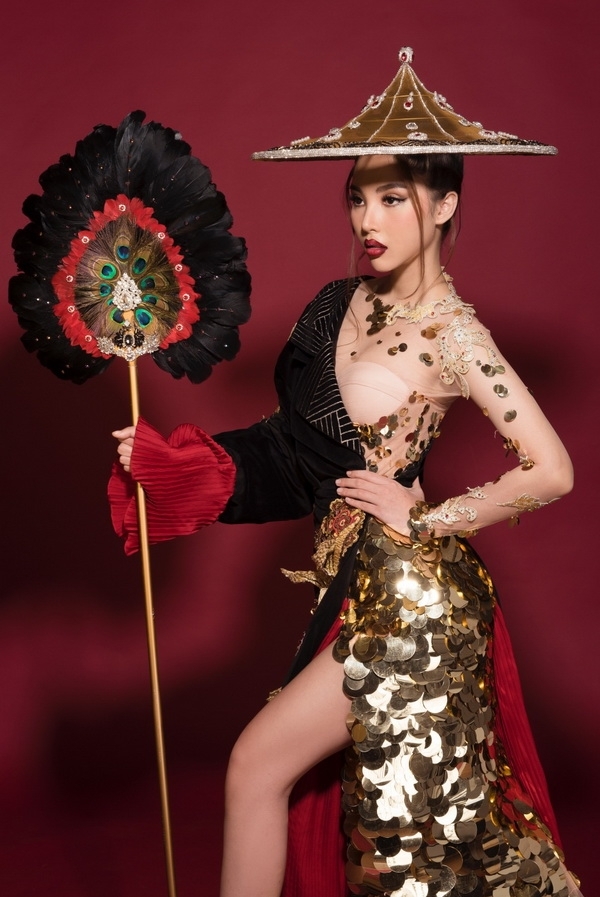 Hé lộ quốc phục của Mỹ Huyền tại Miss International Globe 2019