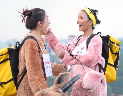 "Cuộc đua kỳ thú 2019" tập 8: H'Hen Niê và Lệ Hằng bứt phá về nhất