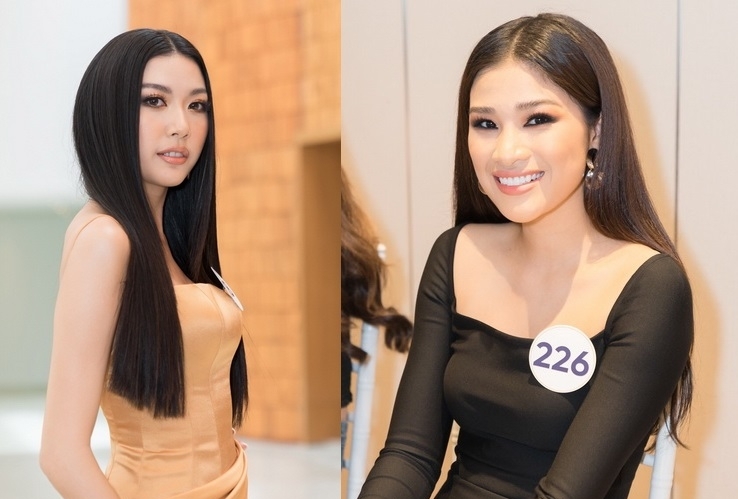 Thúy Vân, Nguyễn Thị Thành gây chú ý ở vòng sơ khảo Hoa hậu hoàn vũ Việt Nam