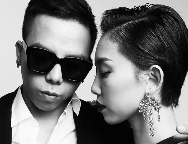 ca si toc tien thua nhan dang yeu hoang touliver