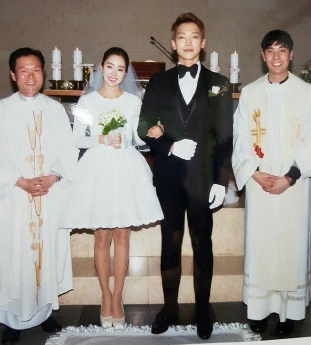 vo chong bi rain kim tae hee don con gai thu hai
