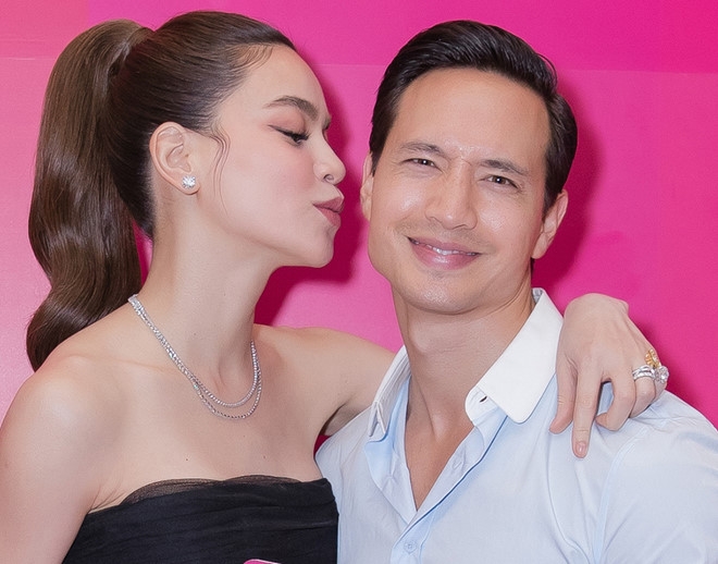 ho ngoc ha the hien tinh cam ngot ngao voi kim ly truoc dam dong