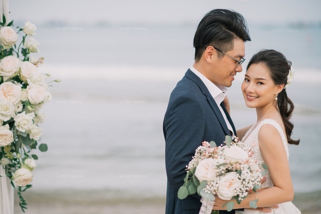 kieu oanh hanh phuc trong ngay cuoi