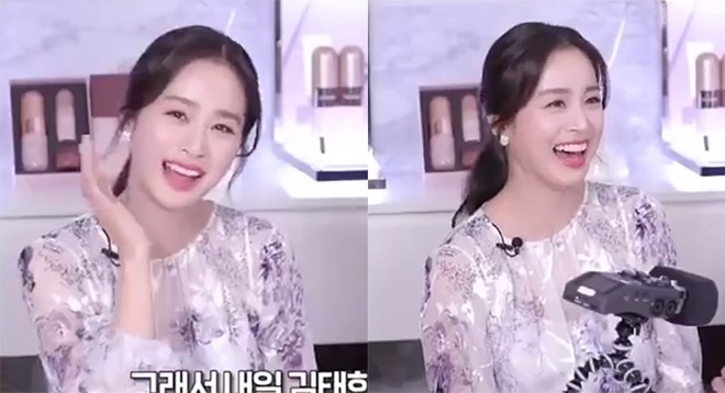 kim tae hee tai xuat sau 40 ngay sinh con