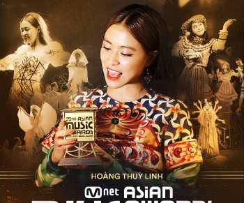 Hoàng Thùy Linh đạt giải "Nghệ sĩ châu Á xuất sắc" tại MAMA 2019