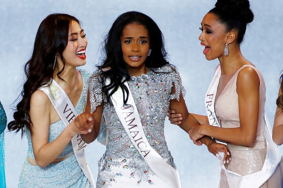 nguoi dep jamaica dang quang hoa hau the gioi 2019